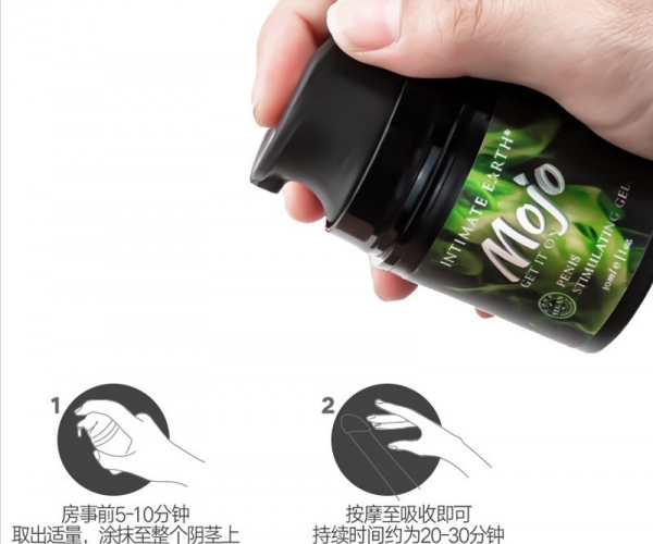 Intimate Earth延时喷雾剂男士外用延迟不射粗硬性勃起助挺液持久